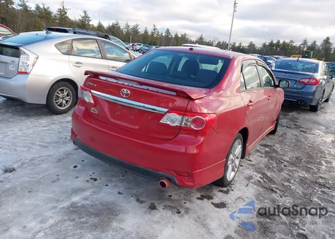 2013 Toyota Corolla S from USA, damaged, VIN 2T1BU4EE4DC977842